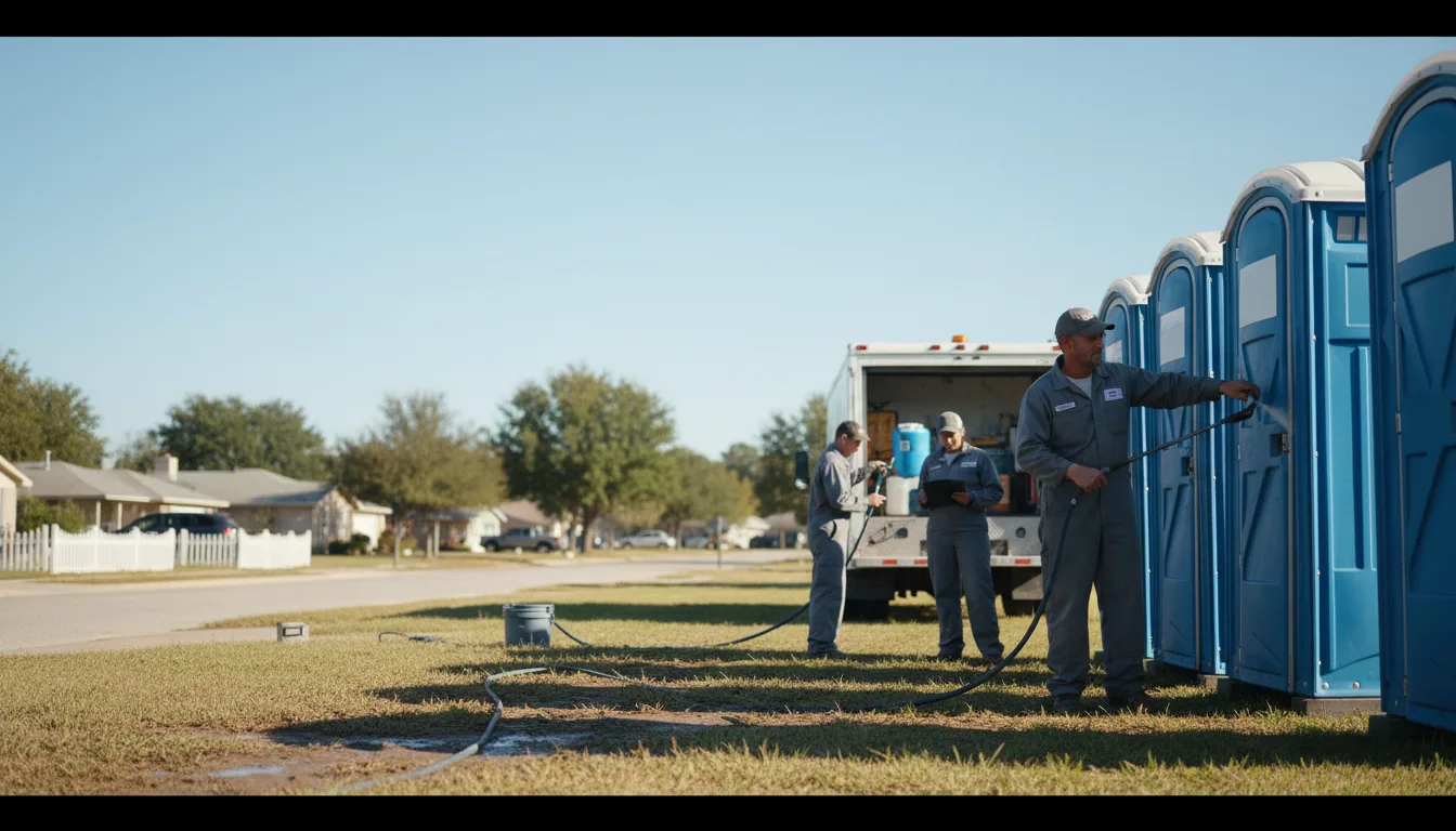 Long-Term Portable Toilet Rental in Turner, MI near me
